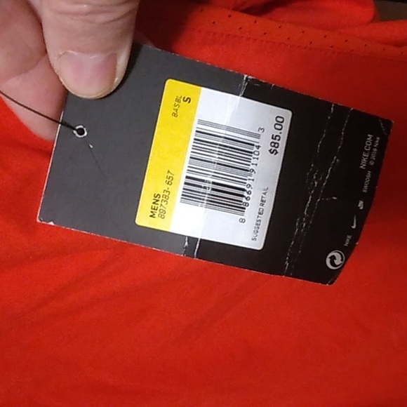 Nike Men’s Hot Baseball Jacket Short Sleeve - Picture 6 of 9